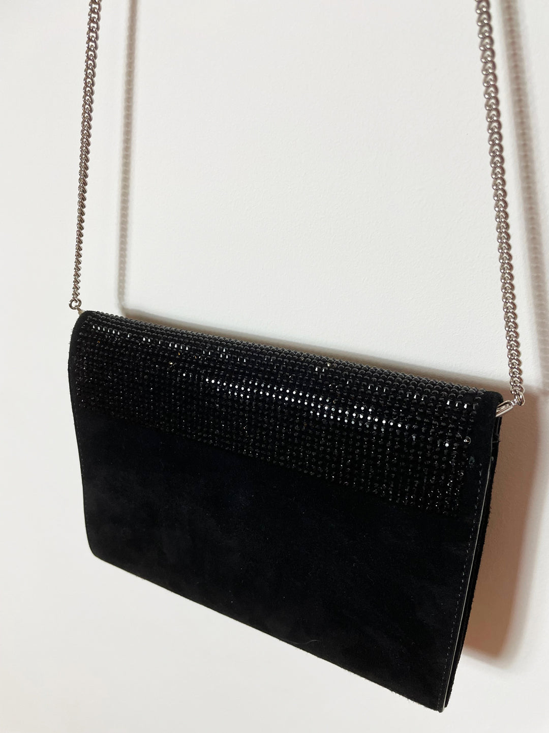 Unica Clutch Bag Glitter Black preloved Capricorn Store